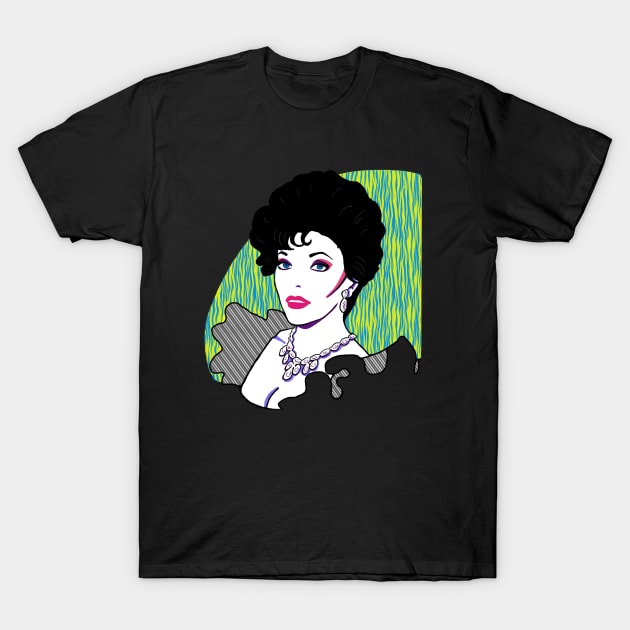 Alexis Morell Carrington Colby Dexter Rowan T-Shirt by UnleashedCreationz